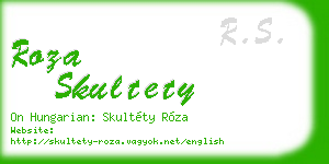 roza skultety business card